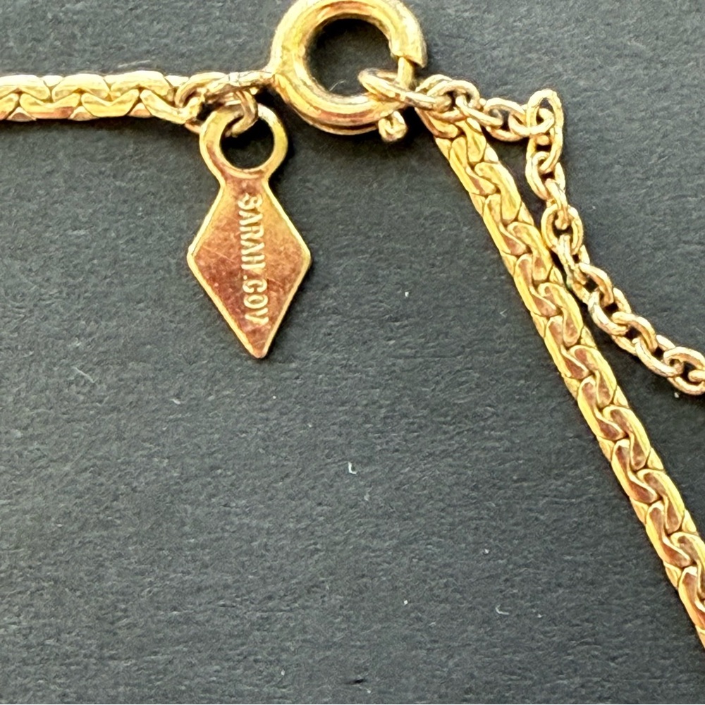 Vintage Sarah Coventry 1979 Spring Posey necklace - Picture 3 of 3